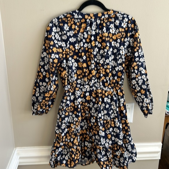 Draper James Lucinda Popover Dress Fall Fields Size XS - Picture 8 of 10